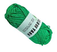 Glow in the Dark Yarn, Crocheting Thread, Polyester Comfortable 2mm for Crafts, Knitting, Doll Making, Carpet Projects, Multifunctional Crafting Experience, 10x5x5 cm