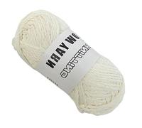 Glow in the Dark Yarn, Crocheting Thread, Polyester Comfortable 2mm for Crafts, Knitting, Doll Making, Carpet Projects, Multifunctional Crafting Experience, 10x5x5 cm