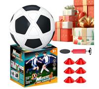 Glow LED Soccer Ball Light Up Outdoor Backyard Music Sport Toy Kids Gift | Bright LED Light Up Soccer Ball Illuminates Outdoor Backyard Night Sports Games Creating Active Fun for Kids and Teens