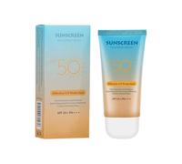 Glow Pure Tinted 50 PA +++ Dermatológicamente probado, crema hidratante tintada con piel radiante, sin fragancias artificiales, protección solar agradable y natural para (azul, talla única)