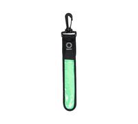 Glow Seguridad Luz - Etiqueta de bolsa reflectante, Clip LED Charm | 10,23 x 1,37 pulgadas de lámpara de pie ultra brillante, etiqueta de aventura, colgante ligero durante el senderismo