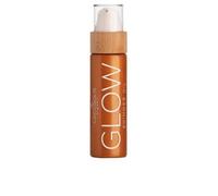 COCOSOLIS Glow Aceite Brillante - Hidratante Bio Oil - Brillo bronceador para rostro y cuerpo - Nuevo aroma de galletas (110 ml)