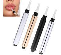 Glow Tulip Lip Plumper, 2 piezas de aceite labial Glow Tulip, Glow Tulip Lip Plumper de 2 ml, bálsamo labial para regordete e hidrata (4 piezas)