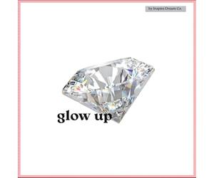 Glow Up Diamond Journal: A Luxe Manifestation Notebook for Elegant Minds: A Guided Space for Affirmations, Thoughts & Dreams · Luxury Gift for Women on Their Glow Up Journey