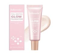 Glow Up Face And Body Highlighter, Glow Foundation, Multi-Use Liquid Highlighter mit MetallicFinish Ohne Abfärben, Natural Glow Make Up, Shimmer Foundation (#1 Fair)
