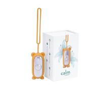 Glowco CalmCarry - Dispositivo de ayuda para dormir con forma de oso para niños, herramienta de relajación de microcorriente, ayuda a la calma, concentración y alivio suave, recargable por USB