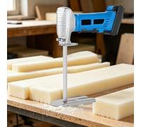 Glowdora Cortador De Esponja con Sierra Eléctrica, Sierra Alternativa Profesional para Cortar Esponja De Goma Espuma, Cortador De Esponja con Sierra Eléctrica De 15/20/30 Cm 20cm/8in