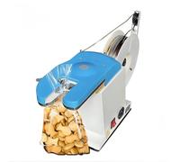 Glowdora Máquina Automática para Atar Bolsas para Envasado De Alimentos, Cierre Eléctrico Semiautomático De Bolsas con 1 Rollo De Alambre, Equipo para Atar Bolsas, para Comestibles, Dulces