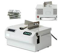 Glowdora Máquina Automática para Flejar Billetes, Máquina Flejadora Multifuncional De Papel Kraft, Empaquetadora Portátil De Efectivo, Máquina Encuadernadora De Billetes