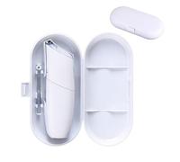 glowgare Estuche rígido de viaje para hilo dental de agua, caja de almacenamiento portátil de polipropileno para Philips HX8331, HX8431, HX8401, accesorios de irrigador oral inalámbrico