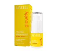 Revuele A.M. Vibes Power Serum con cafeína y vitamina E - Serum facial revitalizante contra el cansancio, reduce las ojeras y la hinchazón, protege la piel con antioxidantes, vegano, 30 ml
