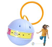 Glowing Bouncing Ball Ankle - Colorful Jump Rope, LED Swing Toy, Light-Up Exercise Game, Durable Elastic Band | Fun Outdoor Sports Toy For Kids Adults Elder Fitness Training Backyard Play