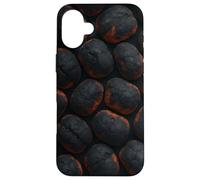 Glowing Charcoal Briquettes for Grillmasters and Smokers Carcasa para iPhone 16 Plus