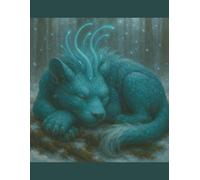 Glowing Dreams: Fantasy Creature Composition Notebook: 8.5 x 11" Lined Notebook Featuring a Luminous Teal Mythical Animal - 100 Pages for Journaling, Schoolwork, or Creative Writing