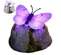 Glowing Garden Stones - Creative Pathway Illumination, Decorative Lighted Ornaments, Realistic Resin Pebbles, Bright Landscape Enhancers | Decor, Artistic Exterior Glow for Indoor Pond Backyard