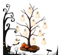 Glowing Ghost Tree | Cute LED Lights Table Centerpiece Decoration