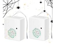 Glowing LED Skeleton Eyes | Sound Activated Halloween Decoration Set | Ideal For Skeleton Props, Graveyards, Lawns, Gardens, Porches, Haunted Houses, And Halloween Party Decorations.