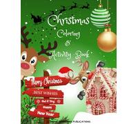 GLOWING-MEGA CHRISTMAS COLORING & ACTIVITY BOOK