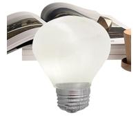 Glowing Squeeze Stress - Light Bulb Shaped Squishy, 3 Inch Stretch with Rebound Action, Silicone Gel Fidget with Soft Touch, Interactive Plaything, Sensory Fun For School, Office, Travel