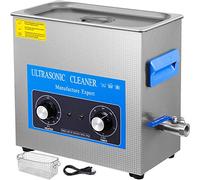 GloWiss Limpiador Ultrasónico 15 L 360 W Limpiador Ultrasónico Profesional con Calentador Ajustable Máquina de Limpieza Ultrasónica con 2 Perillas Potente Frecuencia de 40 kHz para Joyas Reloj y Gafas