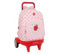GLOWLAB FRUTITAS - Mochila Grande con Ruedas, Compact Evolución, Extraíble, Ideal para Niños de Diferentes Edades, Cómoda y Versátil, Calidad y Resistencia, 33x22x45 cm