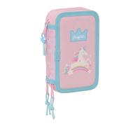 GLOWLAB KIDS - Estuche Escolar con 37 Útiles Incluidos, Estuche Infantil, Estuche Niño, Ideal para Niños de 5 a 14 Años, Cómodo y Versátil, Calidad y Resistencia, 12.5x5.5x19.5 cm