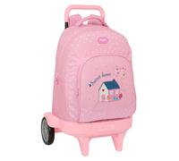 Glowlab kids sweet home - mochila grande con ruedas, compact evolució