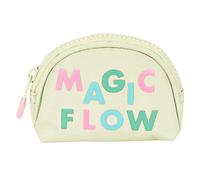 GLOWLAB Magic Flow - Monedero, Monedero Pequeño, XS, Cómodo y Versátil, Calidad y Resistencia, 9.5x3x8 cm, Color Beige