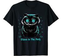 Glows in The Dark Funny Cat T Shirt Black 3XL