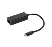 glowster Adaptador Tipo C a RJ45 Gigabit 1000Mbps, conexión rápida y Estable para Redes, Ideal para Dispositivos sin Puerto Ethernet.