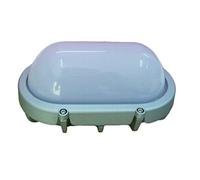 Glowster Aplique LED Profesional Estanco Ovalado IP65 12W 3000K 100º 230V - Iluminación eficiente para exteriores y espacios húmedos.