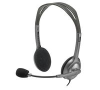 Glowster Auriculares estéreo semiabiertos con micrófono, diseño Ligero y cómodo, Ideales para Llamadas y Multimedia.