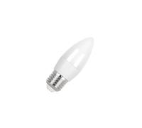 Glowster Bombilla LED E27 C37 4.9W, luz cálida, bajo consumo, larga vida útil; ideal para iluminación en hogares y espacios comerciales.