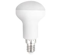 Glowster Bombilla LED R50 E14 7W, 600 lúmenes, 3000K nergética ideal para iluminación decorativa y ambiental en hogares.
