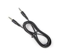 Glowster Cable de audio de 1,5 m, color negro, ideal para conectar dispositivos de audio y mejorar la calidad sonora en home theaters y equipos de música.