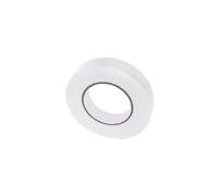 Glowster Cinta aislante de PVC, 0,13 x 17 x 10 m, blanca, ideal para aislamiento eléctrico y protección de cables.