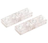 Glowster Conector I para tira LED 10mm, circuito integrado, para uniones eficientes y conexión segura en proyectos de iluminación.