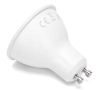 Glowster Foco LED GU10 COB de 7W, alta nergética, luz brillante, ideal para iluminación de interiores y acentos decorativos.