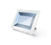 Glowster Foco LED Slim 100W, 4000K, alta potencia, diseño compacto, ideal para iluminación exterior y espacios amplios.