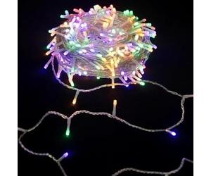 Glowster Guirnalda de luces LED de bajo voltaje, RGBY, 20m, ideal para decoración de interiores y exteriores, fiestas y celebraciones.