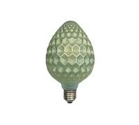 Glowster Lámpara decorativa LED E27 6W 2700K 360º 230V, ideal para generar ambiente cálido y acogedor en espacios interiores.