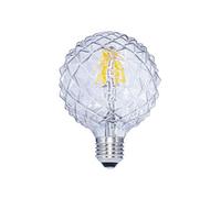 Glowster Lámpara decorativa LED globo clara E27 6W 2700K 360º 230V para ambientar y dar calidez a espacios.