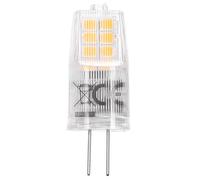 Glowster Lámpara LED G4 2W, bajo consumo, luz cálida, tamaño compacto, ideal para decoración y alumbrado en espacios reducidos.