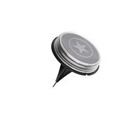 Glowster Luz solar LED 3200K para césped, eficiente y ecológica, ideal para iluminación exterior y embellecer jardines.