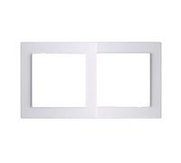 Glowster Marco triple blanco con diseño moderno, material resistente y fácil instalación; ideal para enmarcar fotografías o arte decorativo.