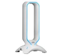 glowster Mars Gaming Soporte Auricular MHHX 2in1 Blanco