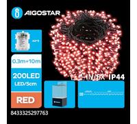 Glowster Tira de luces plana a pilas de 3AA, diseño flexible, fácil instalación, ideal para ambientes oscuros y decoración.
