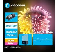 Glowster Tira de luces plana de bajo voltaje, flexible, bajo consumo, fácil instalación; ideal para ambientación y decoración en interiores.