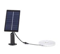 Glowster Tira de Luz Solar LED RGB 2+3m 30W, eficiente, ecológica, ideal para decoración exterior y ambientes festivos.
