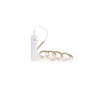 Glowster Tira LED de bajo voltaje 1m con sensor, ideal para iluminación decorativa y ahorro energético en espacios interiores.